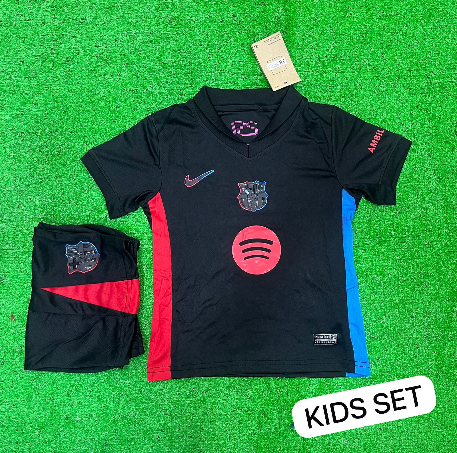 Kids/Youth Barcelona Away Premium Jersey & Shorts 2024/25