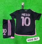 Inter miami away Kids/Youth Messi Jersey & Shorts 2024/25.