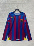 Retro Barcelona Home full sleeve Jersey 2005/06