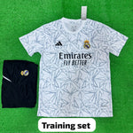 R Madrid White training Jersey and Shorts 2024/25 [Premium Quality]