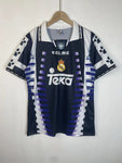 Retro R Madrid Half  sleeve Away Jersey .