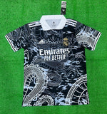 Real Madrid Black White Dragon Jersey  2024/25 [Superior Quality]