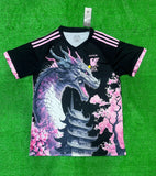 Japan Anime Dragon  Away Black pink Jersey 2024/25 [Superior Quality]