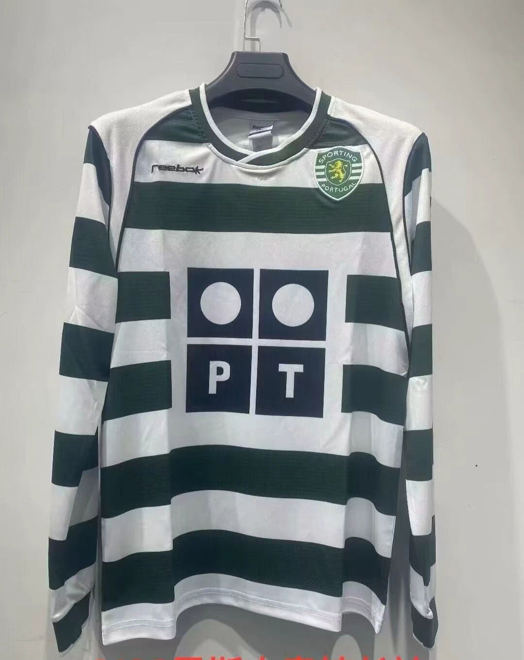 Retro Sporting Lisbon Away Full Sleeve Jersey