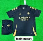 Real Madrid training Black Jersey 2024/25 [Premium Quality]