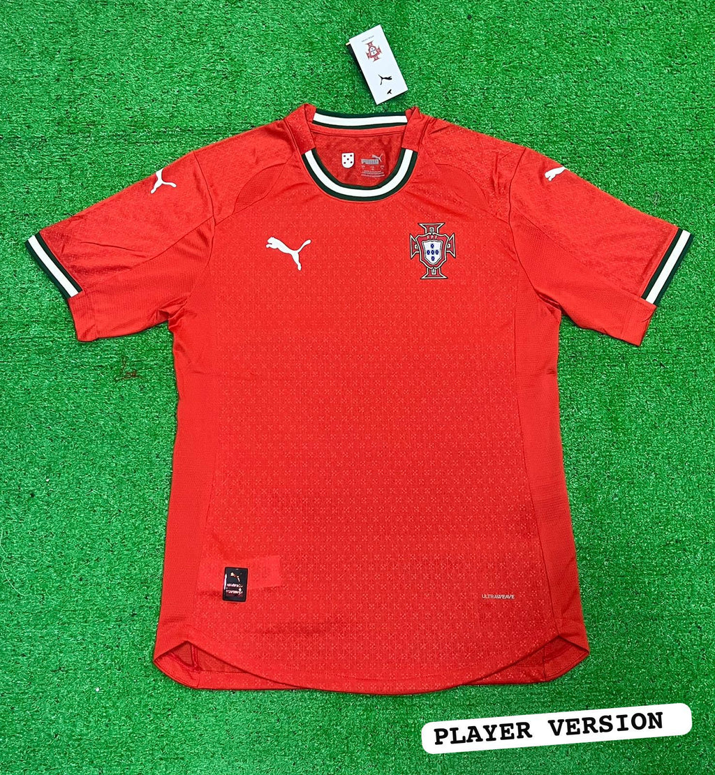 Portugal Home Slim fit Euro cup Jersey 2025 [Player's Quality]