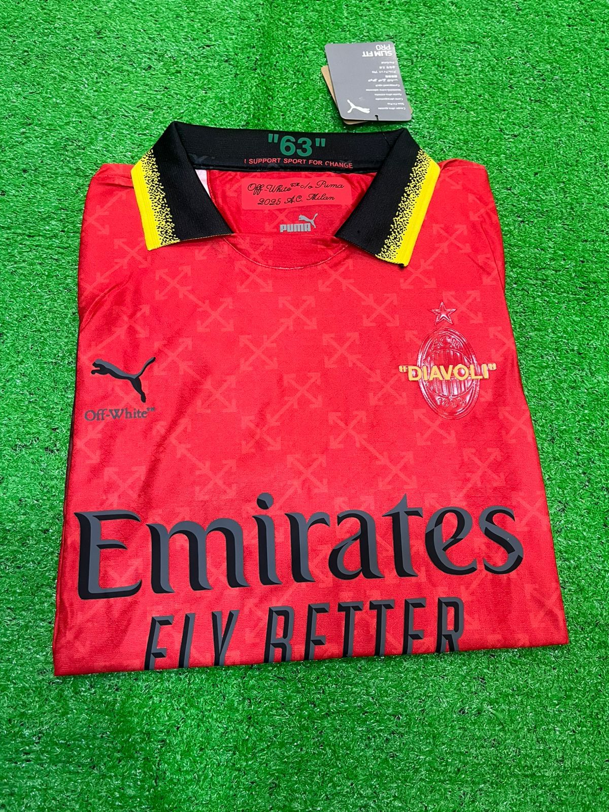 AC Milan Home DIAVOLI special edition Jersey 2025/26 [Player's Quality]