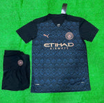 Manchester City Away Jersey with Shorts 2021/22 [Premium Quality]