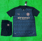 Manchester City Away Jersey with Shorts 2021/22 [Premium Quality]