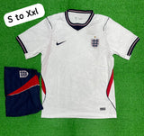 England Home Jersey with Shorts WC 2026 [Premium Quality]