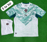 Portugal Away Jersey with Shorts WC 2026 [Premium Quality]