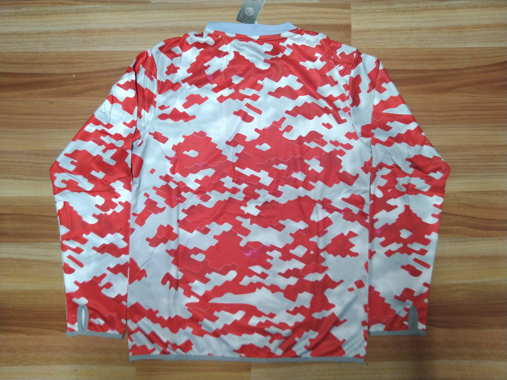 Manchester United Track Upper White/Red 2021/22