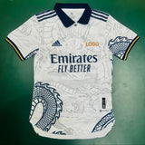 R Madrid White Chinese Dragon Jersey 2022/23 [Player's Quality]