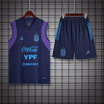 Argentina Sleeveless Pre-Match Jersey Blue 2023/24 [Superior Quality]