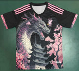 Japan Anime Dragon  Away Black pink Jersey 2024/25 [Superior Quality]