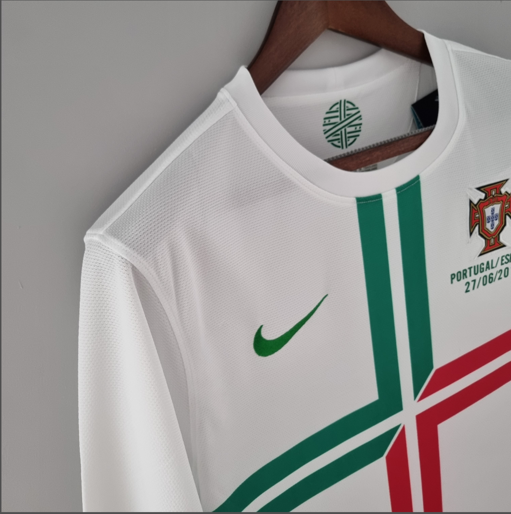 Retro Portugal Full sleeve Away Jersey 2012