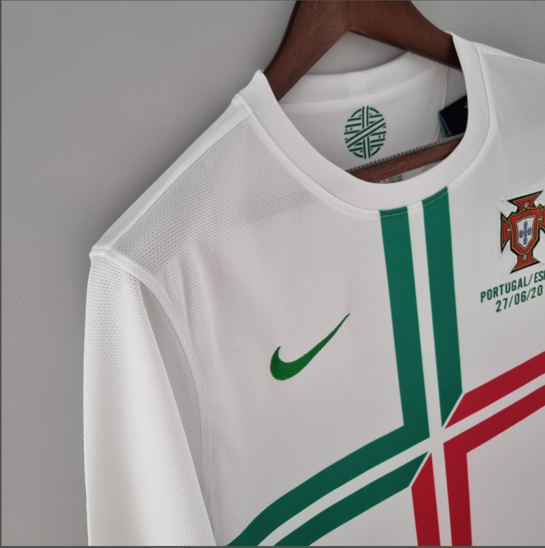 Retro Portugal Full sleeve Away Jersey 2012