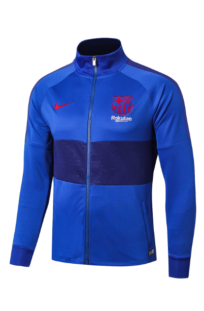 Barcelona Blue & Navy Blue Zipper