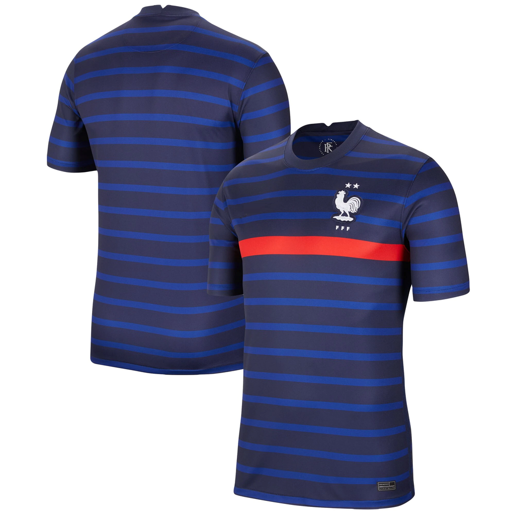 Retro France Home Jersey Euro 2020