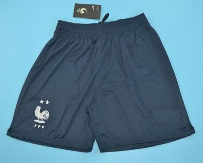 France Away Blue Shorts 2021