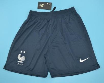 France Away Blue Shorts 2021