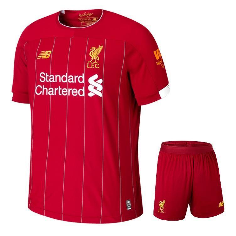 Kids/Youth Original Liverpool Home Premium Home Jersey & Shorts 2019/20