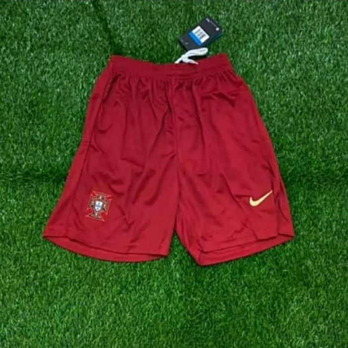 Portugal Home Red Shorts WC 2026