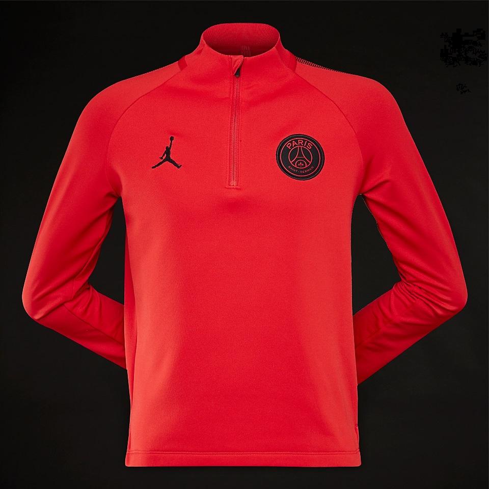 PSG Red Jordan Track Upper