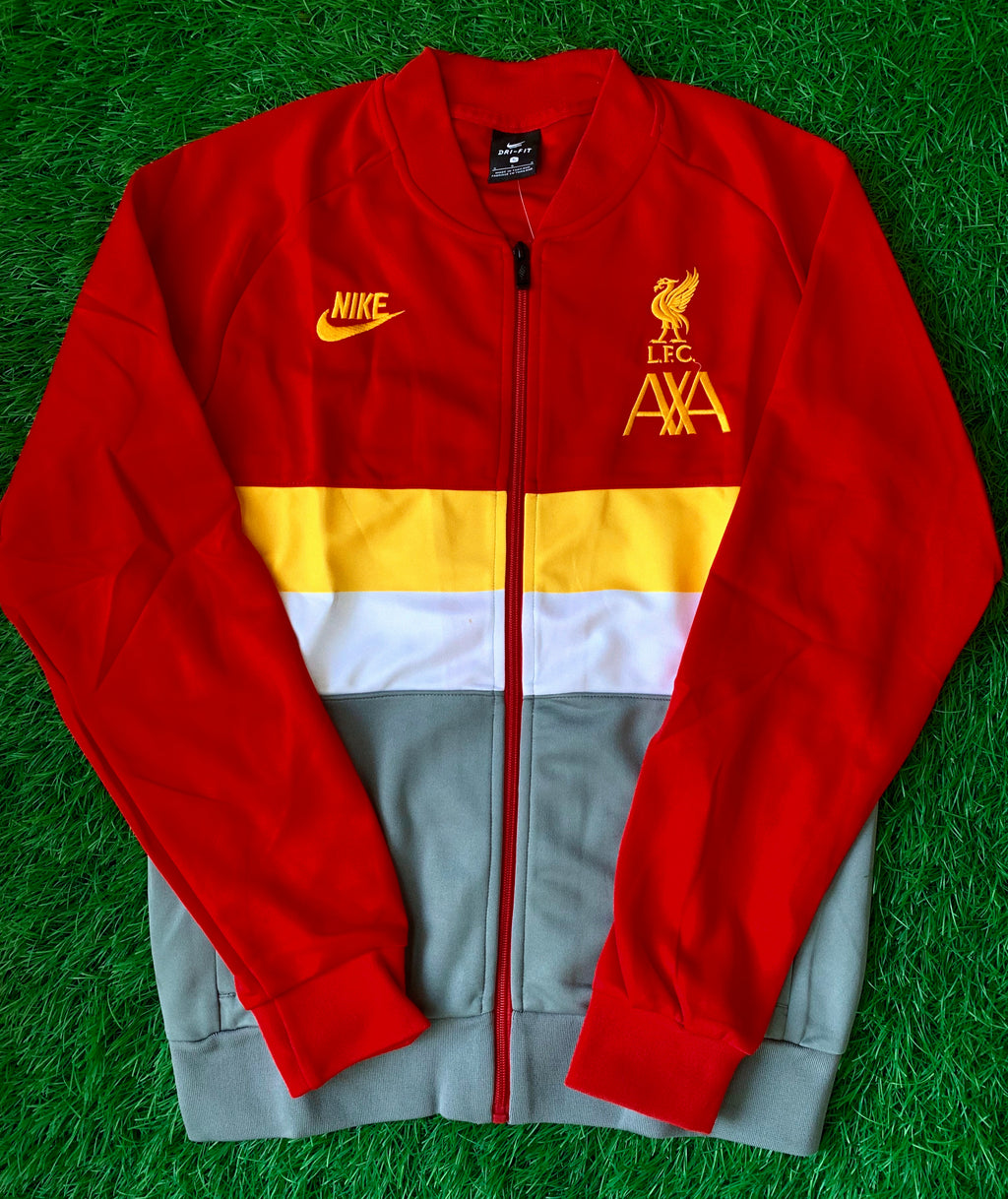 Liverpool Red/Grey/yellow Zipper