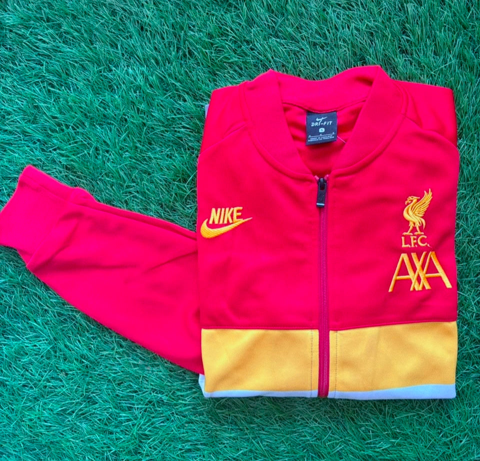 Liverpool Red/Grey/yellow Zipper