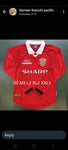 Retro Man Utd Home Full Sleeve Jersey UCL Final 1999