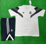 Retro Rekive Real Madrid White special Jersey and Shorts 2025/26 [Premium Quality]