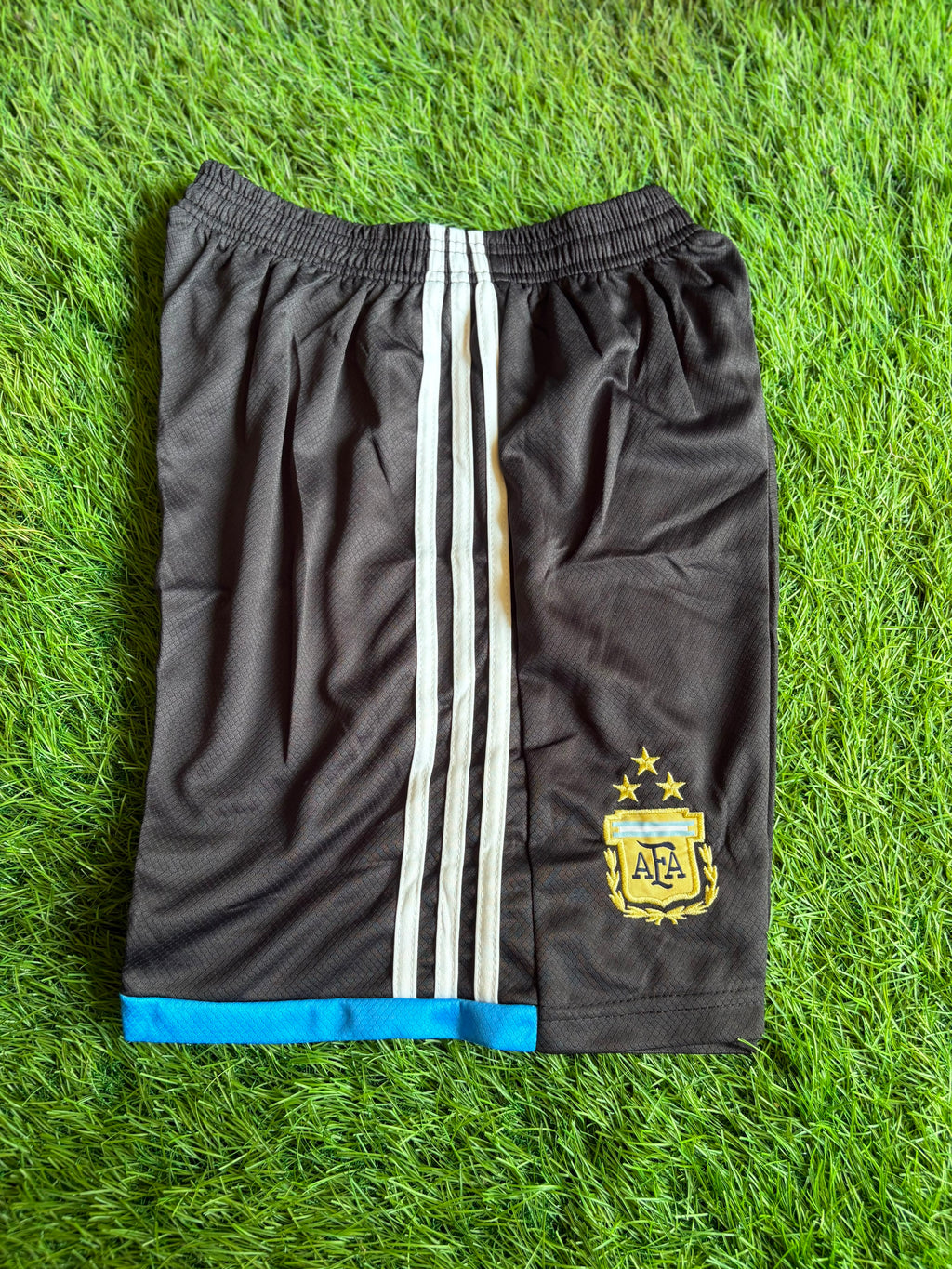 Retro Argentina 3 Star Home Shorts WC 2022