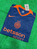 Inter Milan 3rd Thunder Blue/Black/Safty orange Jersey 2025/26 [Players Quality]