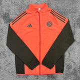 BAYERN MUNICH Orange/Black Anthem windbreaker Jacket 2025/26