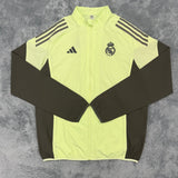 Real Madrid Neon / Mehndi Anthem windbreaker Jacket 2025/26