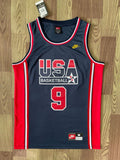 USA 9 Blue/Red Basketball Jersey [Stitch]