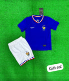 French Kids/Youth Home Euro cup Jersey & Shorts 2022/23