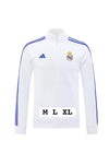 Real Madrid Premium Home White Zipper 2024/25