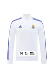Real Madrid Premium Home White Zipper 2024/25