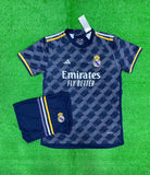 Real Madrid Away  Jersey with Shorts. 2023/24 [Premium Quality]