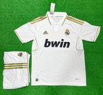Retro Real Madrid Home Ronaldo Jersey withShorts2011/12.
