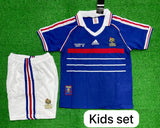 France Home Kids/Youth  Jersey & Shorts.world cup 98.