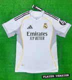 R Madrid Home Jersey 2025/26 [Player's Quality]
