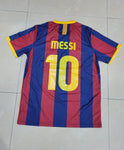 Retro Barcelona Home Messi Jersey with Shorts 2010/11