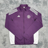 Manchester United Purple/White Anthem windbreaker Jacket 2025/26