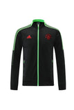 Manchester United Black/Green Jacket 2021/22