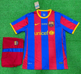 Retro Barcelona Home Jersey with Shorts 2010/11