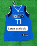 Dallas 77  Blue/White Basketball Jersey [Stitch]