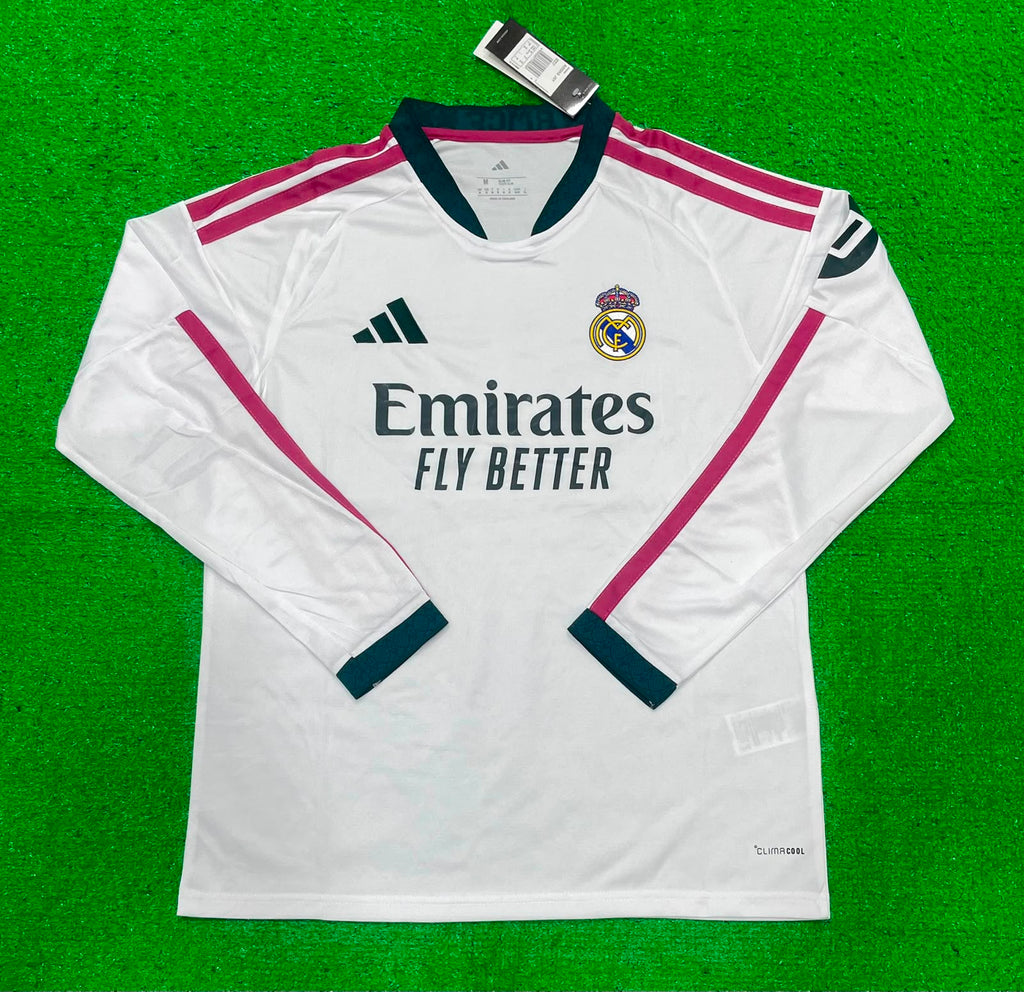 R Madrid Home Full Sleeve Jersey 2026/27 [Superior Quality]
